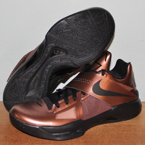 Nike Zoom KD 4 Christmas 2024 Basketball Mens 8.5 Womens 10 Copper - Picture 1 of 6